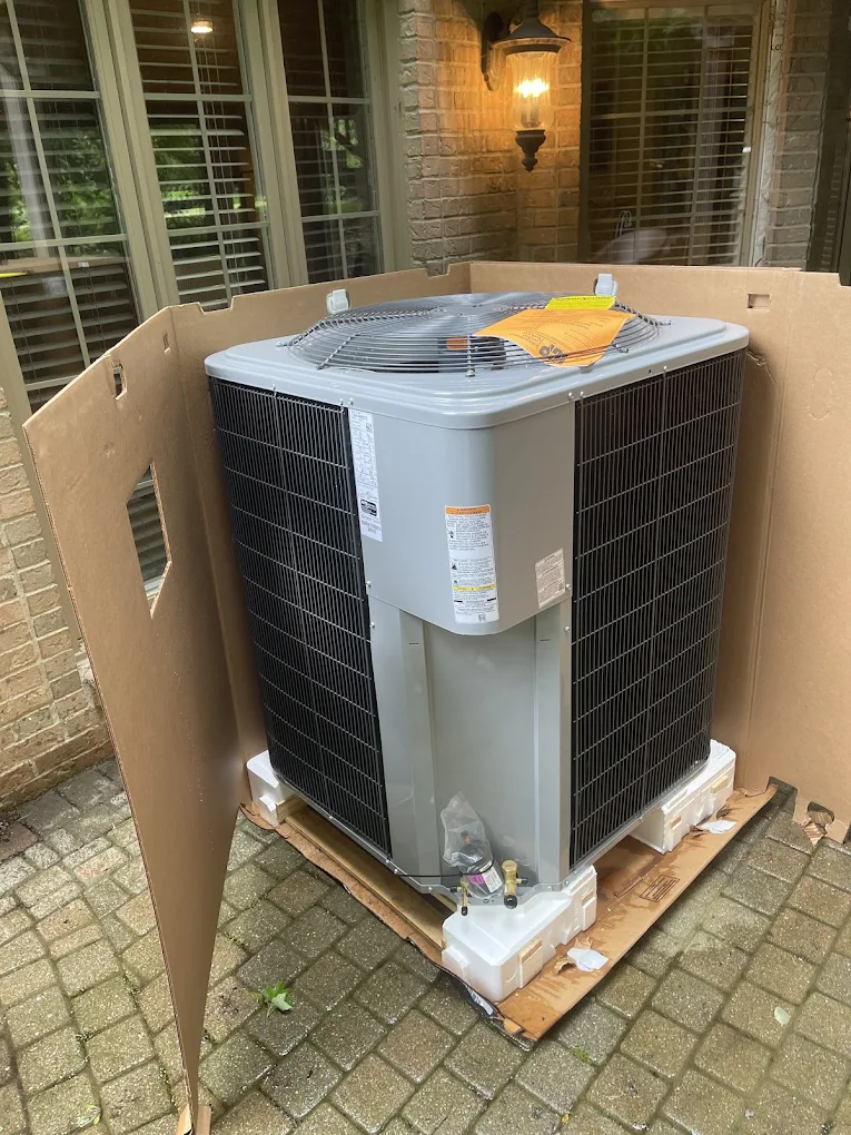 AC installation timeline in Westland home