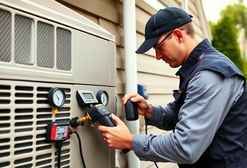 AC refrigerant leak detection and repair in Westland