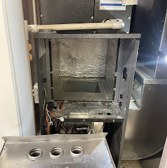 Furnace blower open burners