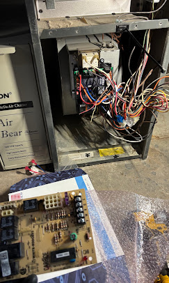 Furnace board old vs new