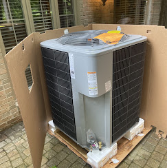New condenser crated
