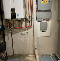 Tankless water heater navien