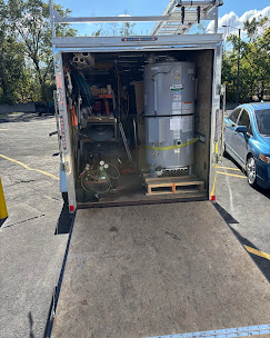Trailer loaded water heater